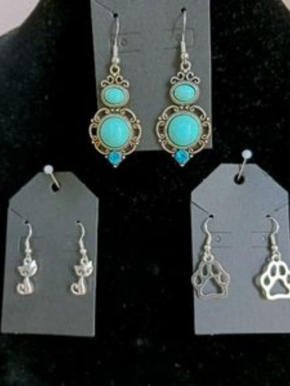 Opalescent Ocean Blue Charm